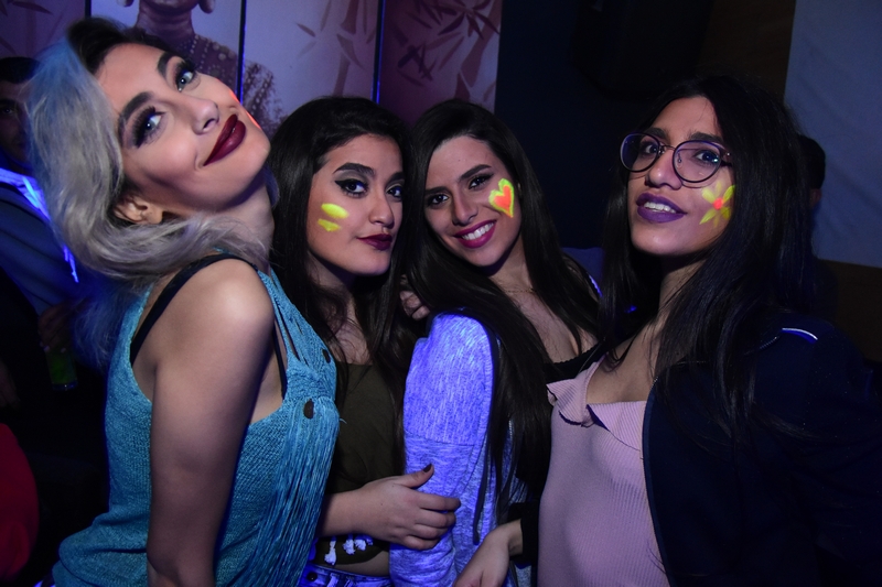 Afro NEON Night at Karma Beirut